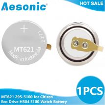 1 pz/lotto MT621 295-5100 MT-621 295 5100 per Citizen Eco Drive Orologio Condensatore Della Batteria per Citizen EcoDrive H504 E100