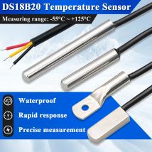 Ds18b20 Temperatur sensors onde 3,0 Edelstahl 6*30mm oder mm wasserdichtes staub dichtes Sensor kabel 1m Länge