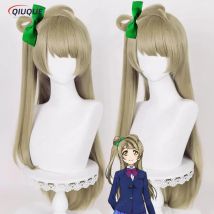 Anime liebens würdig! Liebe Live Kotori Minami Cosplay Perücke 80cm lange Leinen hitze beständige Kunst haar Party Perücken kostenlose Perücke Kappe