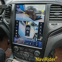 2 din Auto Multimedia Video Player GPS für Jeep Grand Cherokee 12,8-Zoll vertikaler Bildschirm