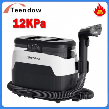 Teendow C6 Max 3-w-1 Odkurzacz do tapicerki i dywanów 1650W Parowy 12000Pa Ssący Podwójne zbiorniki Przyjazny dla zwierząt