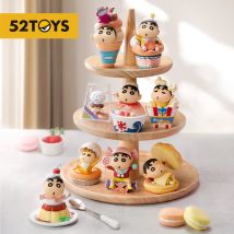 52TOYS Blind Box Crayon Shin-Chan Dessert Time, Actionfigur, beliebtes Kunstspielzeug zum Sammeln, heiße Spielzeuge, niedliche Figur, kreatives Geschenk