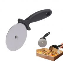 Formine per pizza in acciaio inossidabile Taglierina per pasticceria Coltello per pizza Biscotto Torta Roller Wheel Scissor Bakeware Accessori da cucina