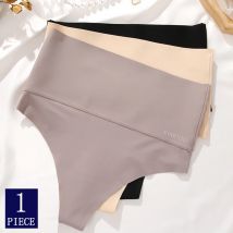 Nahtlose Hohe Taille Frauen Tanga Schwarz Bauch Hip Fahrstuhl Briefs Körper Gestaltung Unterwäsche Atmungs Weibliche Höschen Plus Größe S-XL