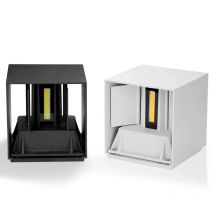 6W 12W lampada LED alluminio wall light rail project Square LED lampada da parete comodino camera da letto lampade da parete arti