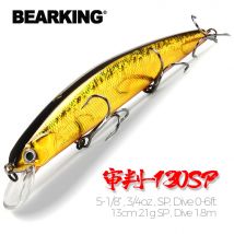 BEARKING 13cm 21g SP Depth1.8m Top przynęty wędkarskie Wobbler twarda przynęta jakość profesjonalna Minnow na sprzęt wędkarski
