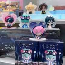 Kawaii Alien Stage Free Stage Series Anime Blind Box Figure Collection Model Doll Gifts Toys Animation Peripherals Surprise Gift