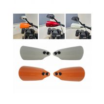Motorcycle Polycarbonate Hand Guard Cold Wind Deflector Hand Protector Shield Falling Protection For Harley FXBB FXBBS FXST FLDE