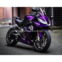 Neues ABS-Motorverkleidungsset, passend für Aprilia RS660 660 2020 2021 2022 2023, Karosserie-Set, Lila + Tankdeckel