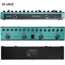 M-vave Tank-G Gitarren-Multieffektpedal, 36 Voreinstellungen, 9 Vorverstärker-Steckplätze, 3-Band-EQ, 8 IR-Kabinen-Steckplätze, 3 Modulation/Verzögerungs-/Reverb-Effekte