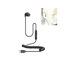 Single Side Earbud Mono Earpiece With Microphone for HandsFree Call Comfort Silicone Tip, for Driving Sport Running Cycling