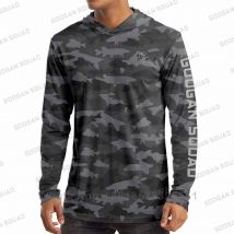 Googan squad Herren upf 50 Sonnenschutz Hoodie Shirt Langarm SPF Angeln Outdoor UV Wander hemden leicht