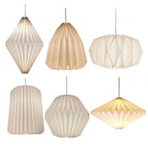 Nordisches kreatives Papier Origami Laterne Schatten faltbare hängende Pendel leuchte Kunst dekoration für Wohnzimmer Schlafzimmer Esszimmer