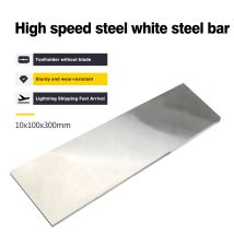 10mmx 100 mmx300mm Hohe Qualität Weiß Stahl Messer DIY Material Messer Embryo High Speed Stahl Drehen Werkzeug Sharp Stahl Messer streifen