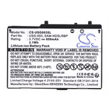 Cameron Sino 850mAh Battery For Nintendo:DS,DS Lite,C/USG-A-BP-EUR,SAM-NDSLRBP,USG-001,USG-003,--850mAh/3.1Wh--3.70V--Li-ion
