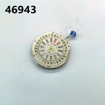 Hochwertiges 46941-Uhrwerk, doppelt für Lion Watch 46943, Herrenuhrwerk, mechanisch, weiß, maschinell neu