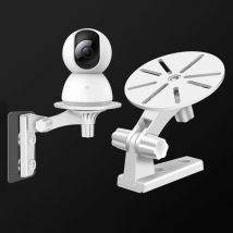 Staffa da parete universale per supporto telecamera, accessori per sorveglianza di sicurezza per telecamera interna Supporto per telecamera e supporto base