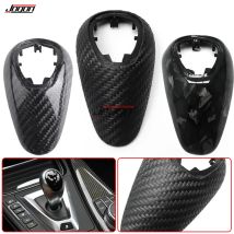 JOGON Matte&Glossy&Forged Replacement For BMW M2 M3 M4 M5 M6 F87 F80 F82 F83 F10 F12 F13 F06 Carbon Fiber Gear Shift Knob Cover