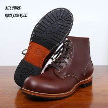 XW318 RockCanRoll Super Quality Size 35-52 Handmade Goodyear Welted Durable Italian Cowhide Boots Custom Made Available