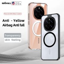 Airbags Custodia di ricarica wireless magnetica antiurto Shell per Honor Magic 7 6 5 4 Pro Magic7 Magic6 Magic5 Pro Custodia protettiva