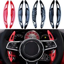 Für Porsche Panamera Macan Cayenne Carrera 911 718 991 Spyder 918 Cayman Auto Lenkrad Schaltwippe Verlängern Schalthebel DSG