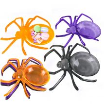 Halloween Spinnen geformt Früchte Teller Essen Tablett Schüssel Süßigkeiten Keks Paket Korb Kind Süßes oder Saures Halloween Party Tisch dekoration