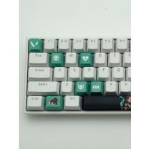 Valorant keycaps sage OEM Profile 10keys PBT dye sub keycaps