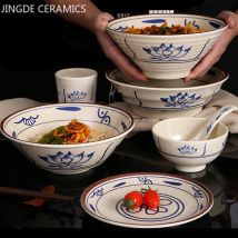 Chinesische Art Melamin Geschirr Ramen Schüssel kommerzielle Verwendung Kunststoff Salat Nudel Schüssel Haushalt Suppe Schüssel Küchen zubehör