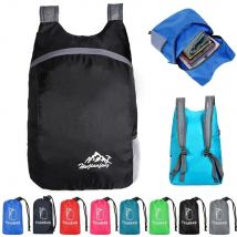Zaino pieghevole impermeabile per sport all'aria aperta borsa da viaggio portatile ultraleggera per viaggi in campeggio in esecuzione Shopping Fitness