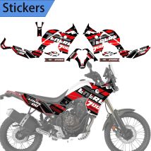 Tenere T700 XTZ700 FÜR Yamaha Motorrad Kraftstofftank Aufkleber Pad Set Kit Schutz Kofferraum Gepäck