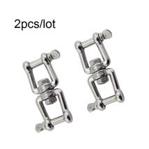 2 Pieces Jaw And Jaw Anchor Swivel 304 Stainless Steel 4mm 5mm 6mm 8mm Stainless Steel Jaw And Jaw Swivel Marine Hardware