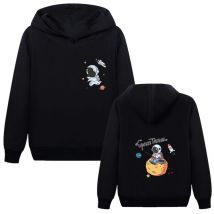 2024 neue Mode Astronaut 3D Gedruckt Hoodies Casual Coole Sweatshirts Kinder Mode Pullover Junge Mädchen Kinder Mantel