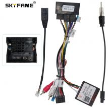 SKYFAME Auto 16-Pin Kabelbaumadapter Canbus Box Decoder Radio-Stromkabel für Opel Corsa Adam Astra Zafira RP5-OP-001