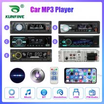 1DIN Autoradio MP3-Player FM-Tuner Stereo USB Car Audio Stereo SD TF USB Multimedia Autoradio Player Fernbedienung Bluetooth