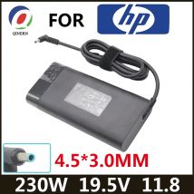 Adaptador de corriente para ordenador portátil, 230W, 19,5 V, 11,8a, 4,5x3,0 MM, para HP Omen 15 16 17 TPN-Q2 Transcend Victus 16 Book Fury 16 G8 G9 G10