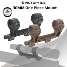 Victoptics 30mm 0/20 MOA One-Piece Extended Picatinny Coyote FDE AR Platform Tactical Picatinny Mount 0 MOA Type