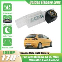 Rückansicht Kamera Für Seat Ibiza 6L 6J SC MK3 MK4 MK5 Exeo Exeo ST CCD Nachtsicht Rückfahr Parkplatz Kamera kennzeichen Kamera
