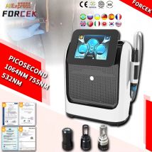 2025 Picosecond 1064nm 755nm 532nm Nd Yag Laser Pico Laser Tattoo Removal Remove Freckles Birthmark Pigment Removal Machine