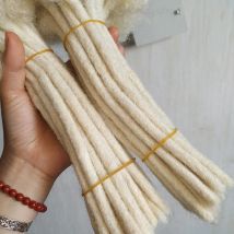 0,4 0,6 0,8cm 613 Blonde Echthaar-Dreadlock-Extensions Loc-Extensions Echthaar Permanente Loc-Extensions Echthaar