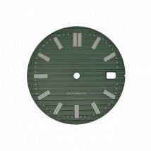 GMOGAR Green Luminous Without Logo 30.3mm Watch Dial Suitable for PP Nautilus NH35 NH36 NH38/70 Movement Watch Accessories Watch