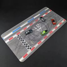 Neue 60 cm Maßstab 1:64 Straße Szene Parkplatz Matte Für Spielzeug Racing Auto Drift Szene Display Figur Zubehör Szene fahrzeug Maus Pad