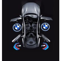 2 szt. LED-owych lamp powitalnych do drzwi samochodu, projektor laserowy HD do BMW M Performance M2 M3 M4 M5 M6 E46 E90 E60 F10 F30 E39 E36 F20 E87