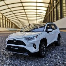 FAW a escala 1:18 para Toyota, nuevo modelo de coche de aleación fundida a presión de simulación RAV4 Rong lanzamiento 2019, regalo de colección de vehículos todoterreno