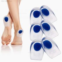 Cuscinetto in Silicone per Tallone, Soletta Morbida in Gel, Inserto Sportivo Ammortizzante, Protezione per Tallone e Piede, Massaggiatore per Alleviare il Dolore da Sporre Ossee
