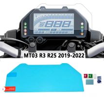 MT 03 Cluster-Bildschirm-Kratzschutzfolie Tacho-Armaturenbrett-Schutzabdeckung für Yamaha MT-03 MT-25 R3 R25 2019–2023 2022