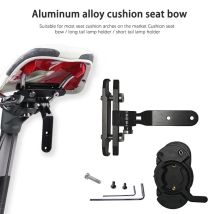 Per Garmin Varia RCT715 Radar Fanale posteriore Adattatore per cuscino Gopro Bicicletta Lampada a LED Staffa fanale posteriore Supporto per sedile fanale posteriore per bici