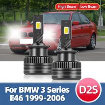 LED D2s Auto Scheinwerfer versteckt 110W Turbo Bi-LED-Lampe 6500k 30000lm Plug and Play für BMW 3er E46 2003 2006 2012-2015
