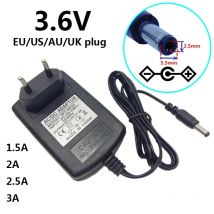 220V 3.6 V 2A 3A 5.5mm adattatore di alimentazione cc 3.6 Volt 1.5A adattatore di alimentazione universale 2.5A 5.5*2.5mm trasportatore di commutazione