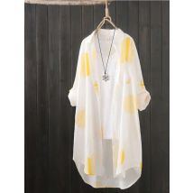 Langarm Herbst Frauen Bluse Übergroßen Mittlere Länge Stilvolle Lose Koreanische Winter Kleidung Elegante Jugend Steetwear Oberbekleidung Hemd