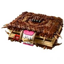 519 Elementów Książka Potworów Gryzących Potwory Model z Klocków DIY 76449 Kreatywne Puzzle Składanka Zabawki Edukacyjne Prezent na Halloween